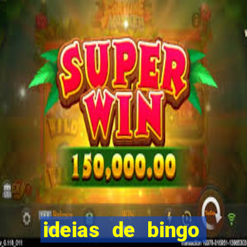 ideias de bingo para o natal